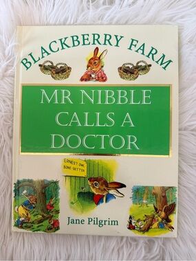 💫10/$25 • BlackBerry Farm Mr Nibble Calls A Doctor Hardbook